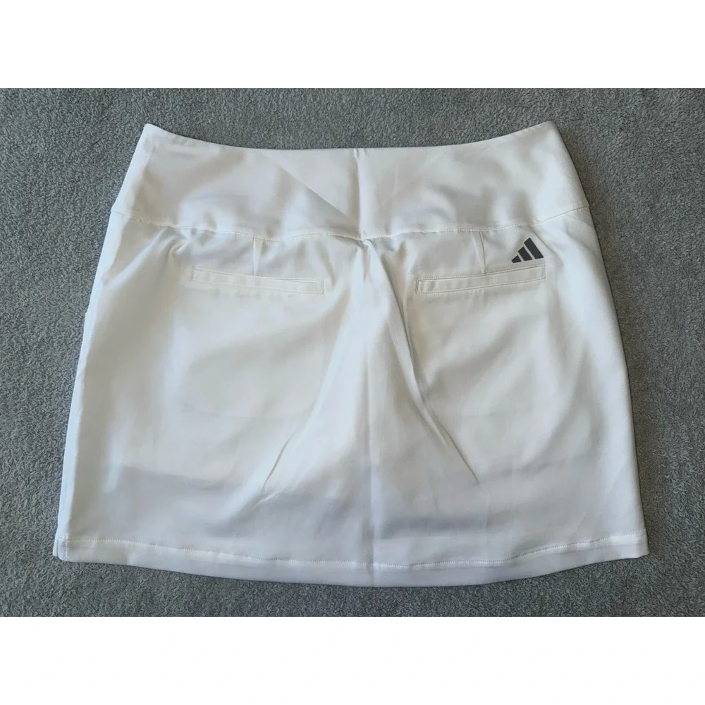 NWT Adidas Skort Golf Tennis‎ Pickleball White Women's Size XL